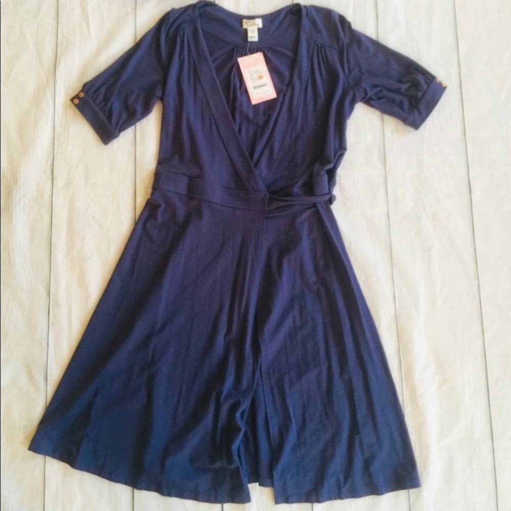 New! Lilly Pulitzer wrap dress in large.